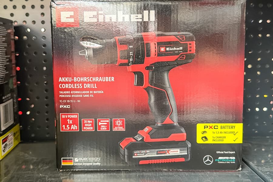 Akku Bohrschrauber Einhell TC-CD 18/35 Li-Kit